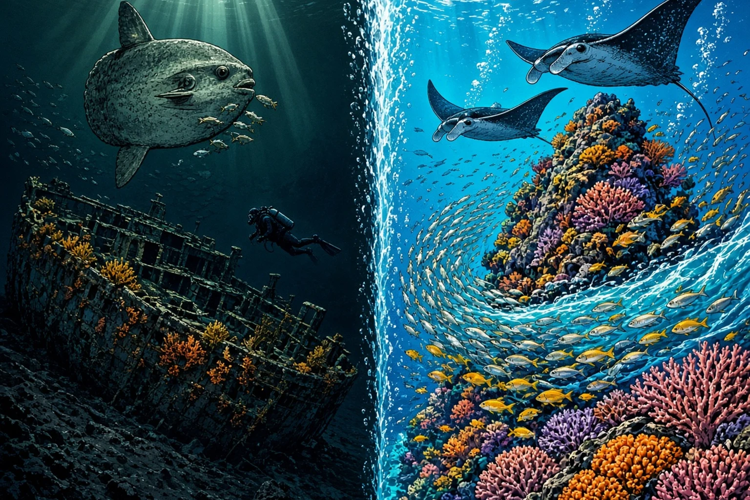 Buceo en Bali o en Komodo: ¿cuál debería reservar realmente?