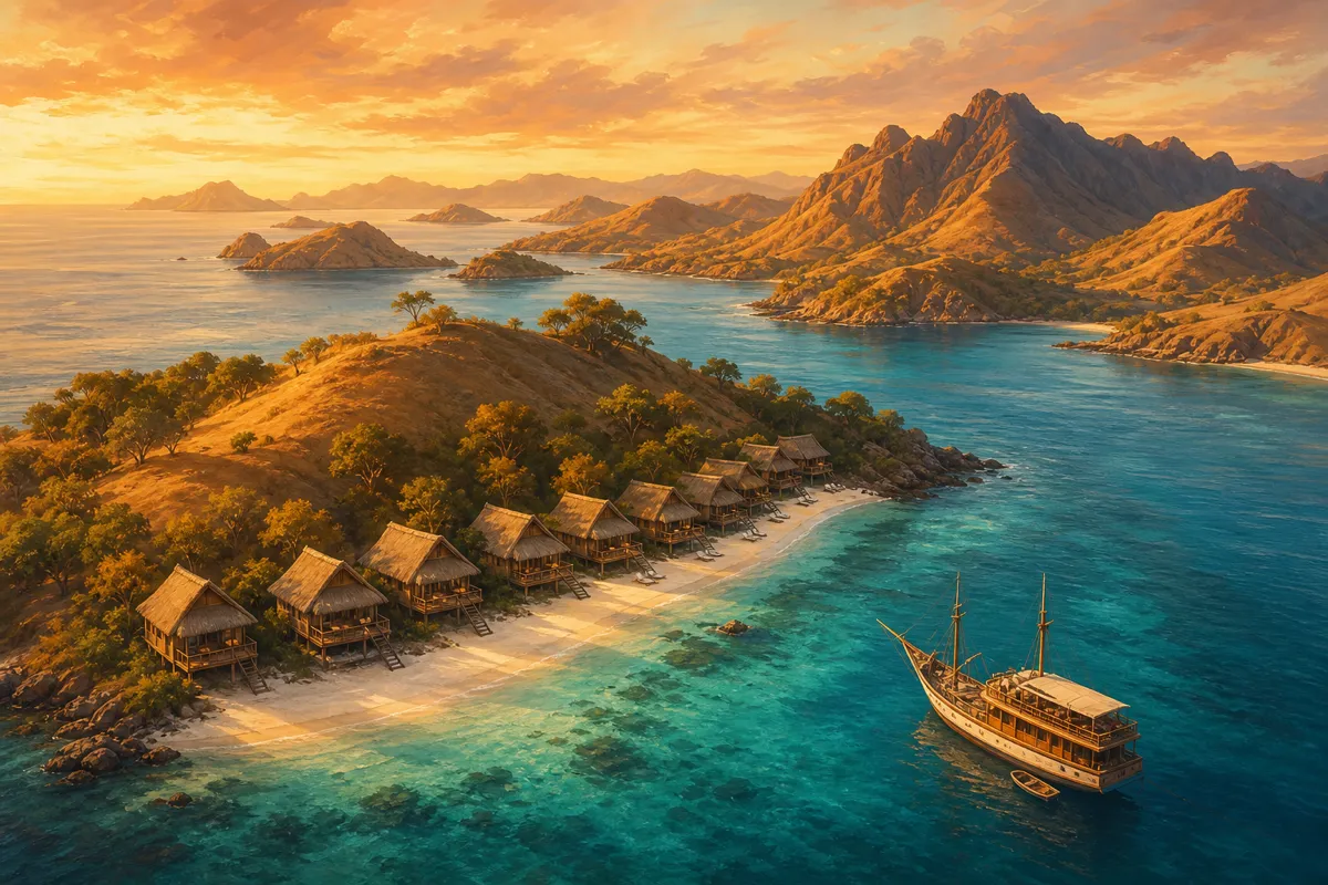 Peut-on séjourner sur l'île de Komodo ? Où dormir dans le parc ?