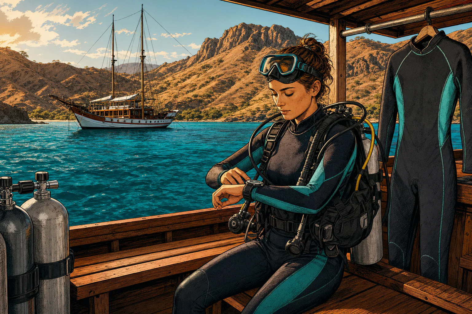 Diving on Your Period in Komodo: The Honest Answers