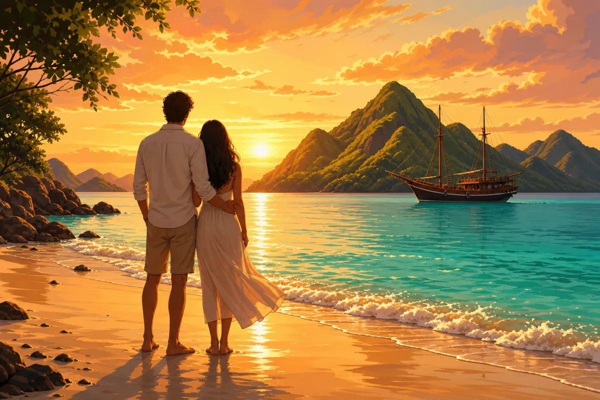 Isola di Komodo per Coppie: Fuga Romantica e Guida alla Luna di Miele