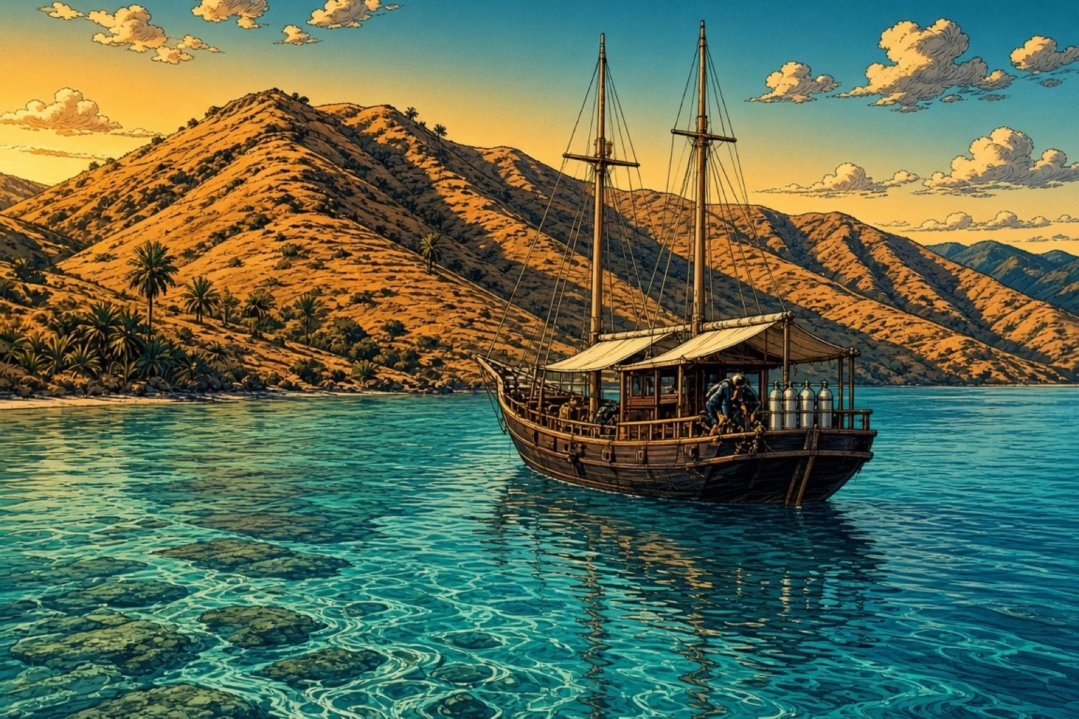 Komodo a ottobre: il mese in cui l’intero parco è aperto