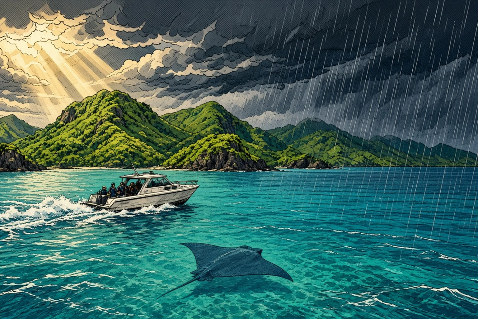 Regenzeit auf Komodo: Wetter, Tauchen und Bootssperren