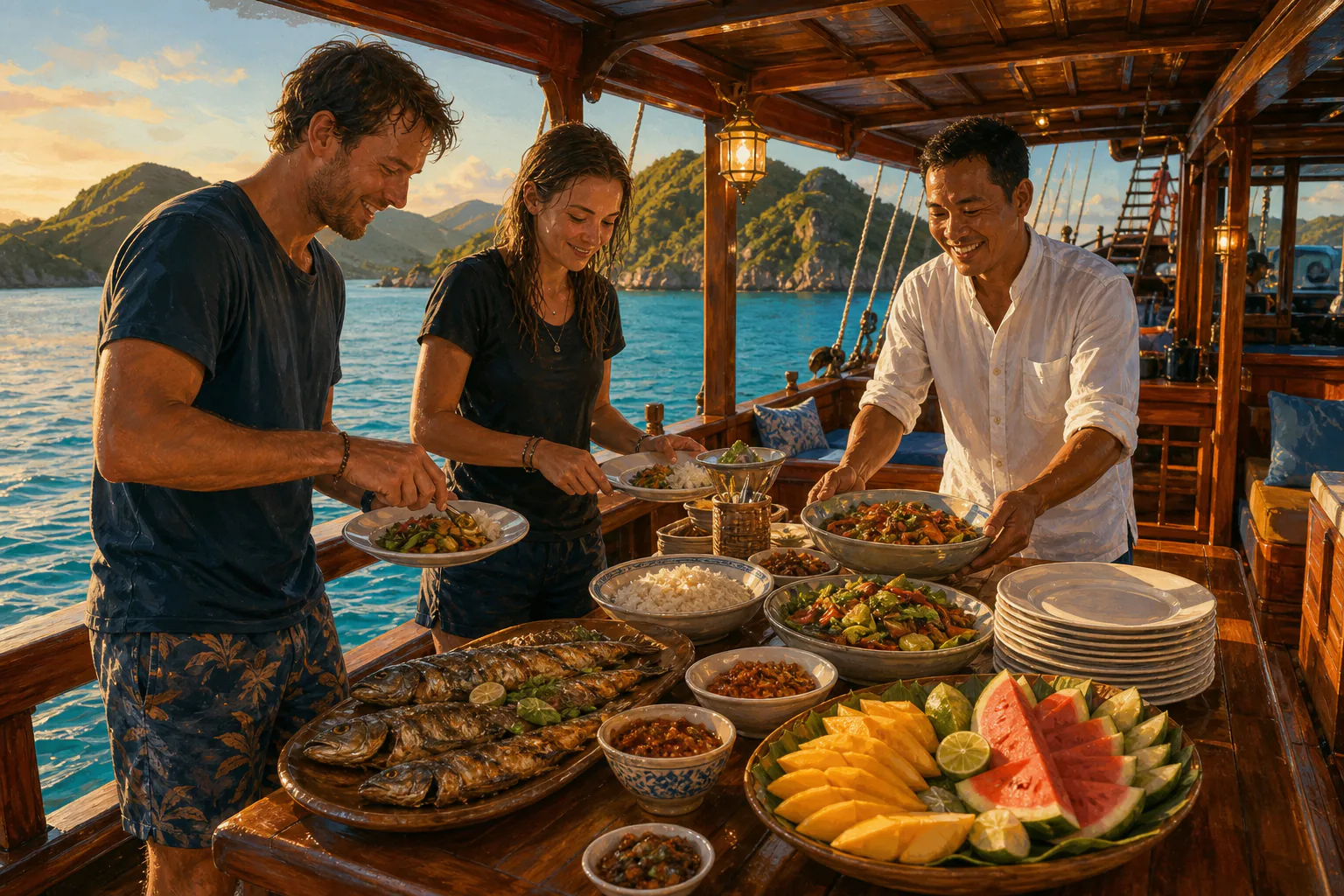 Liveaboard Food: Dining, Allergies and Vegan Options at Sea