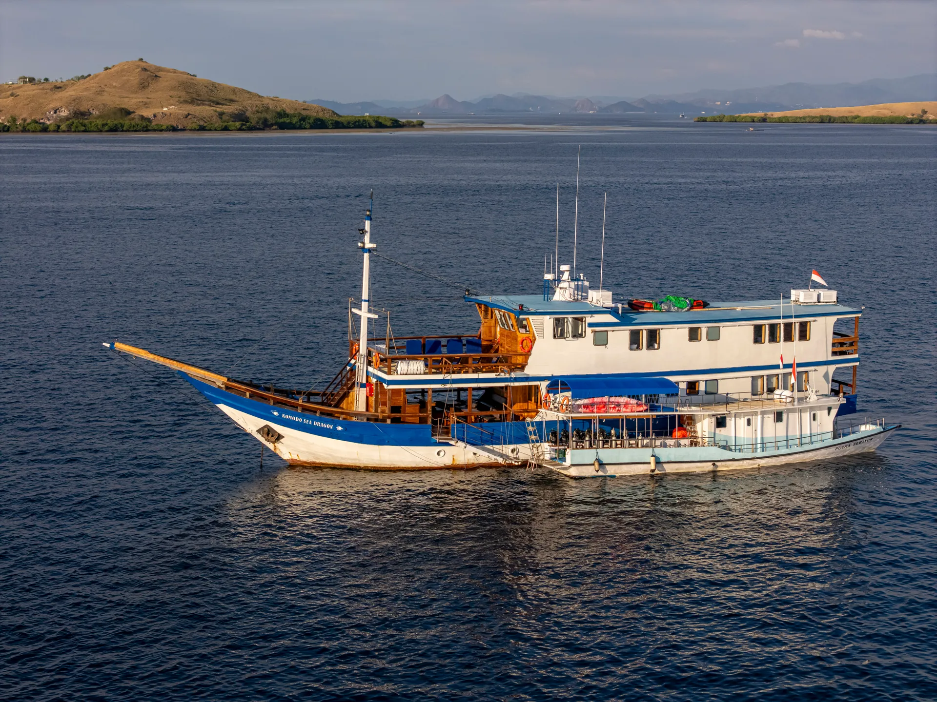 Komodo liveaboard vessel