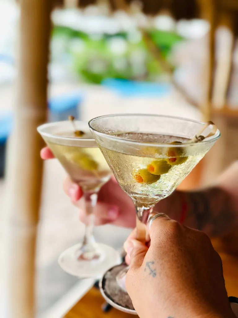 Restaurant and bar at Komodo Resort